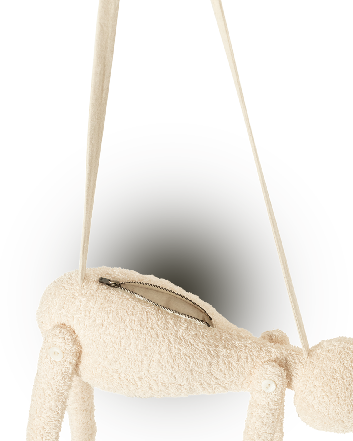 Bolsa de toalla con forma de conejito