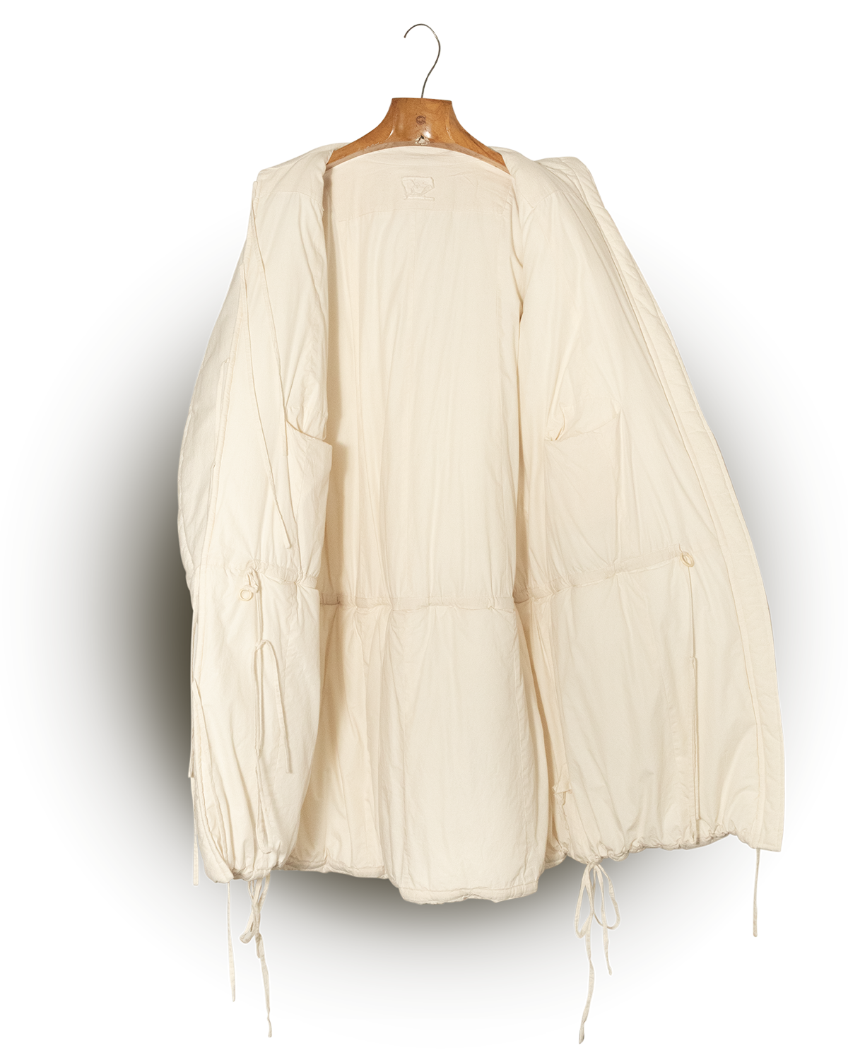 Abrigo de manta de rayas