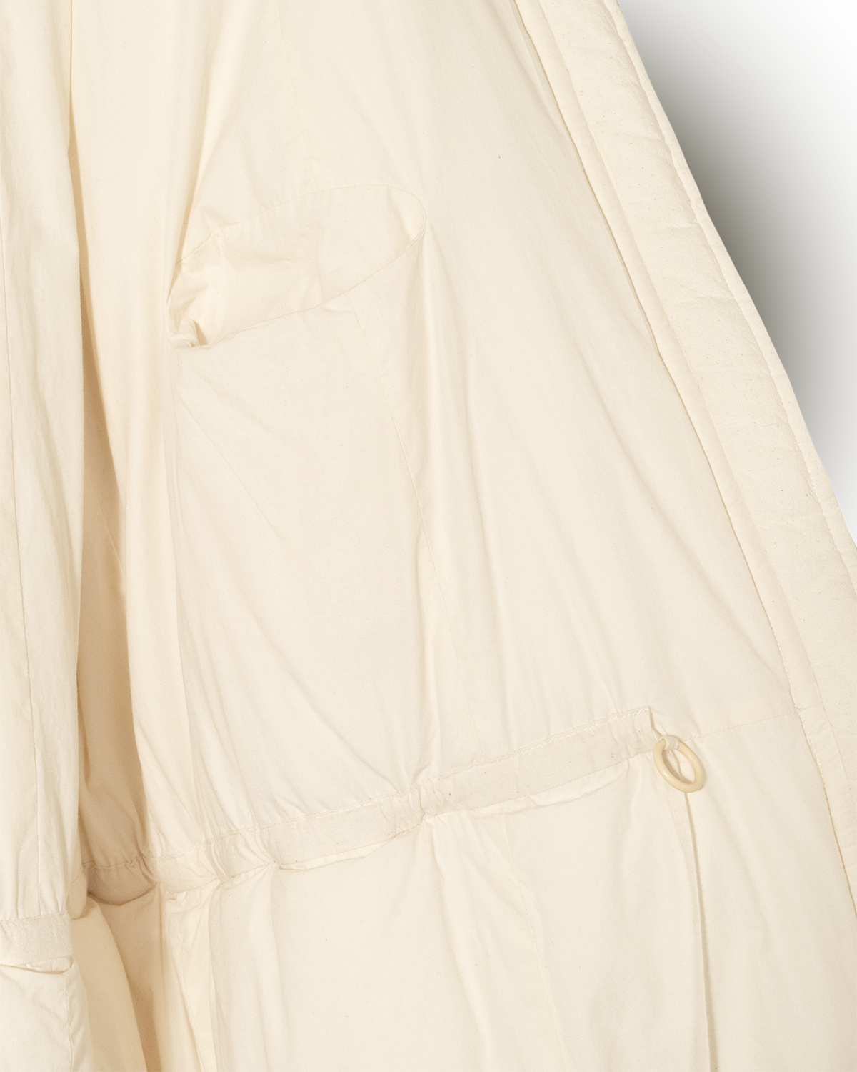 Abrigo de manta de rayas