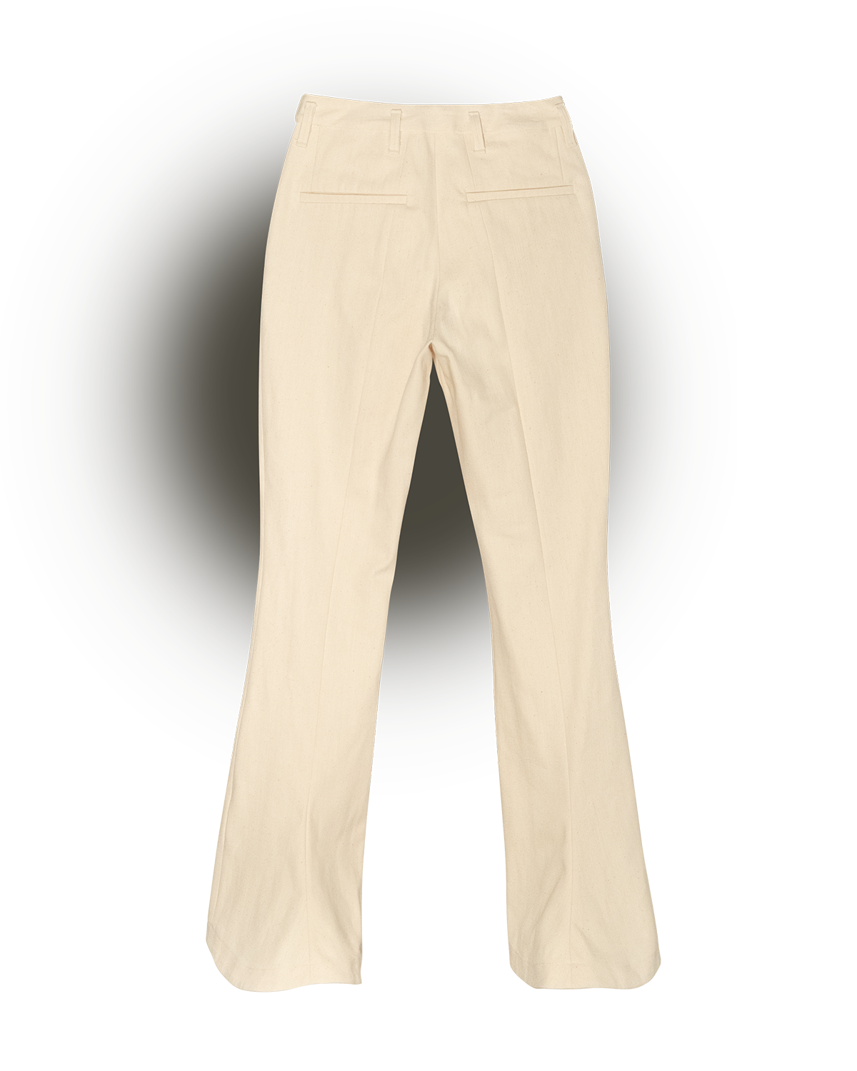 Pantalones de corte acampanado Sharkfin