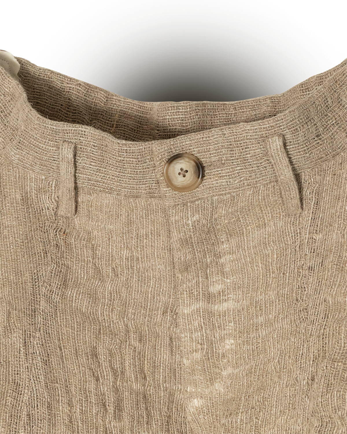 Pantalones con jarrón al revés