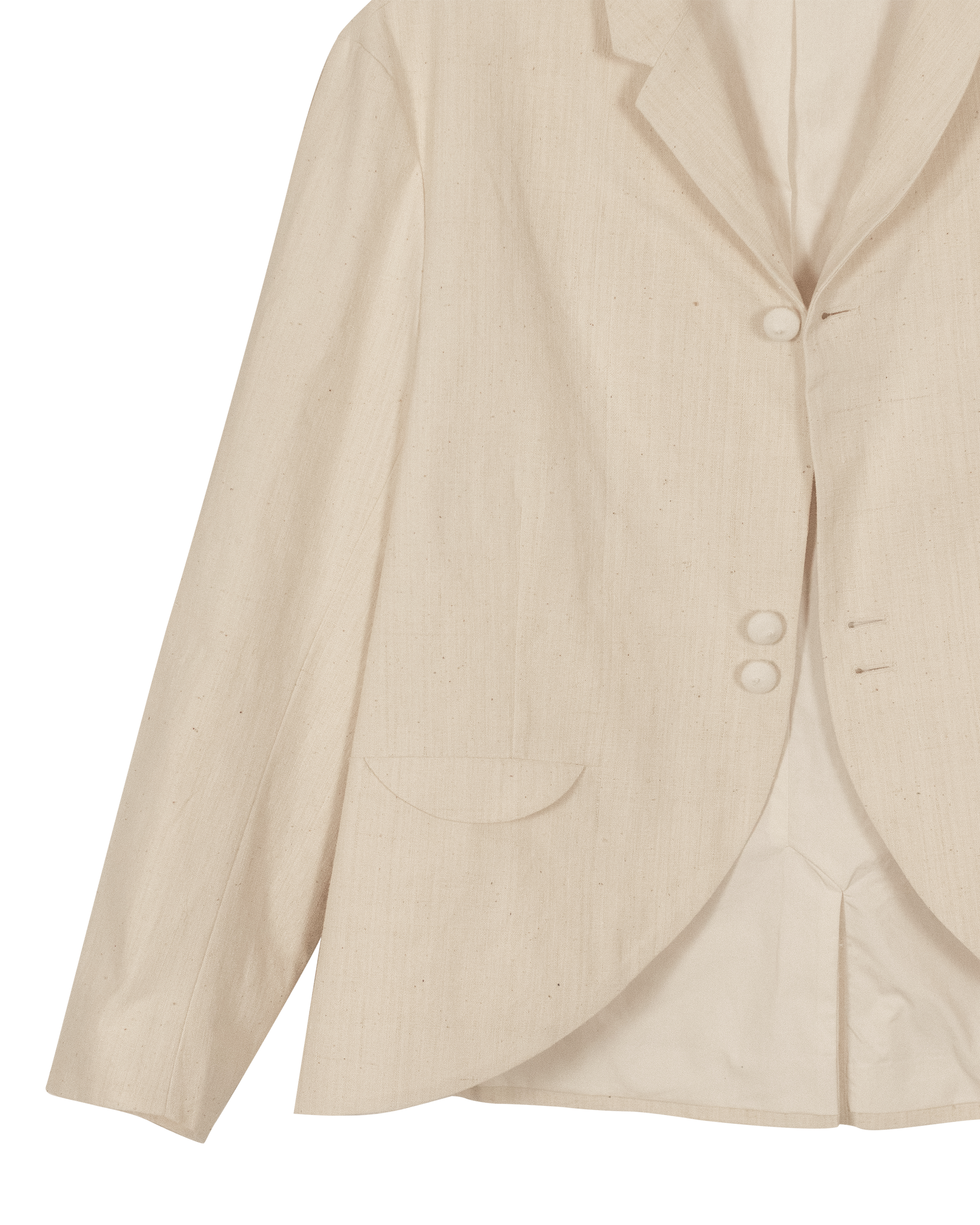 Chaqueta de traje con solapas equivocadas (2022)