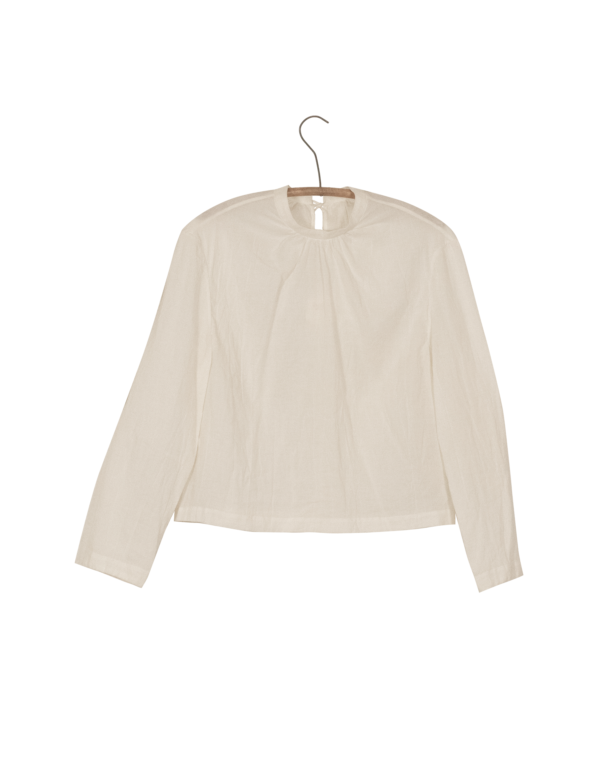 Camiseta de manga larga de algodón tejido