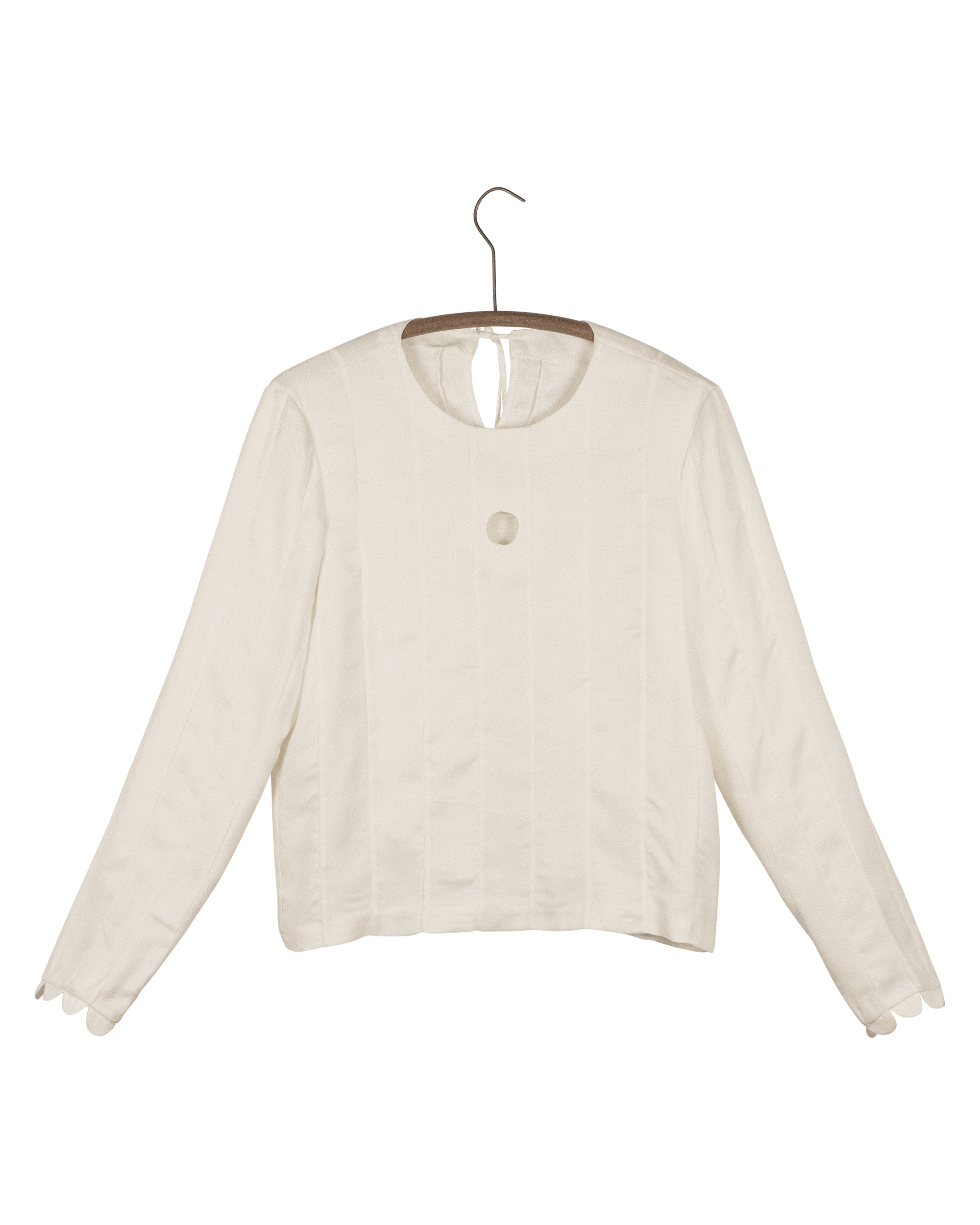 Camiseta de manga larga con tiras de seda de Fafa ocultas