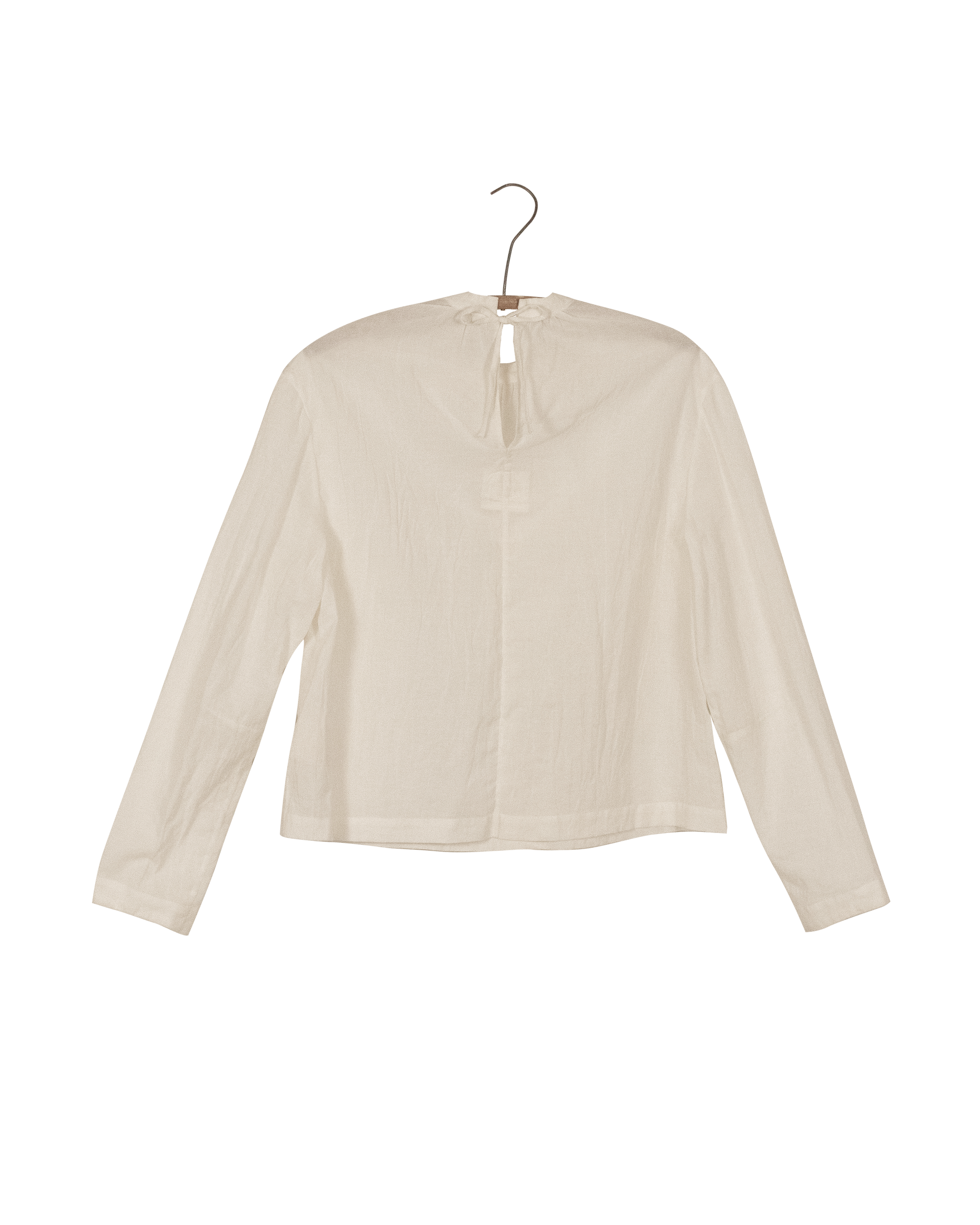 Camiseta de manga larga de algodón tejido