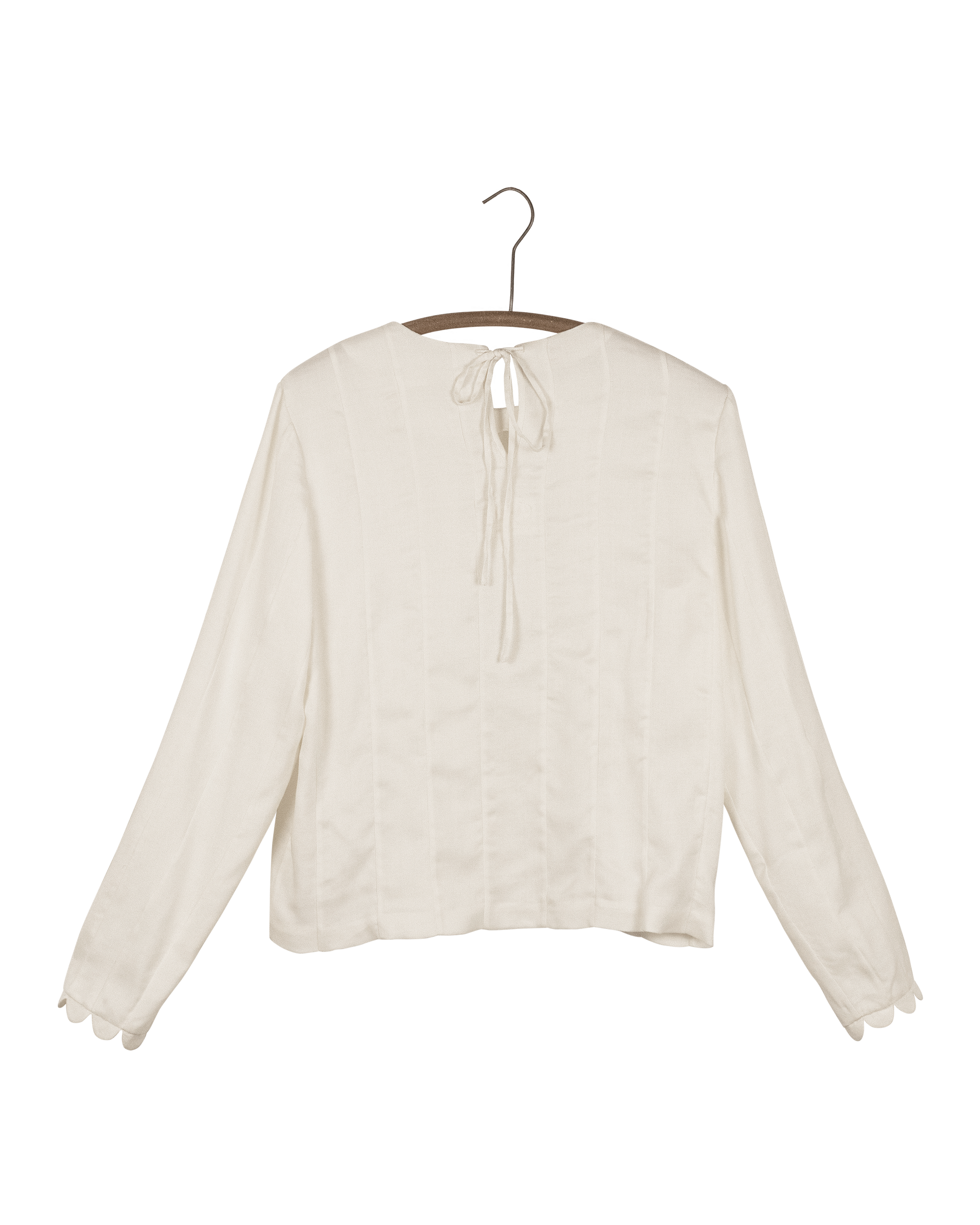 Camiseta de manga larga con tiras de seda de Fafa ocultas