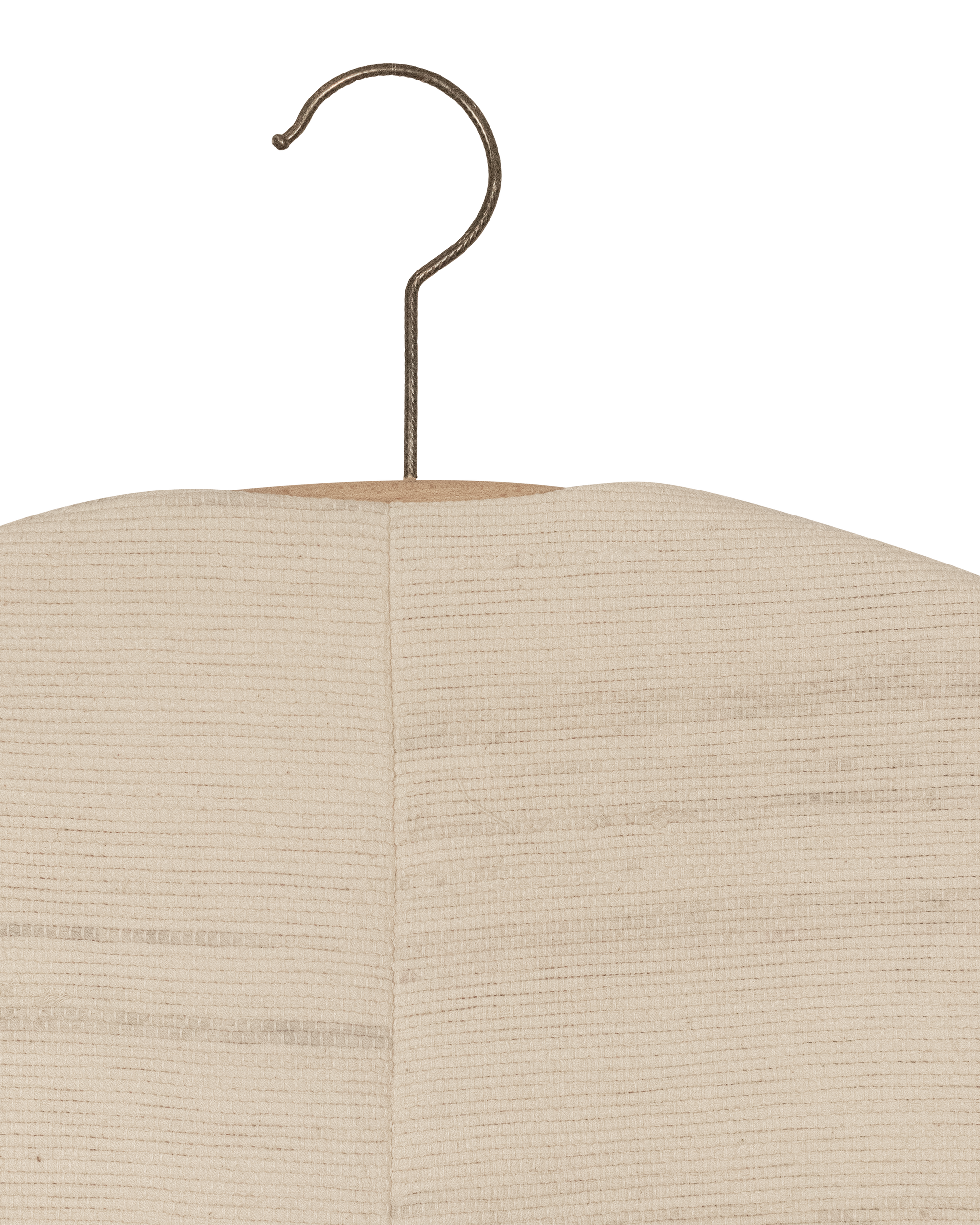 Chaqueta de armadura de algodón tejida a mano