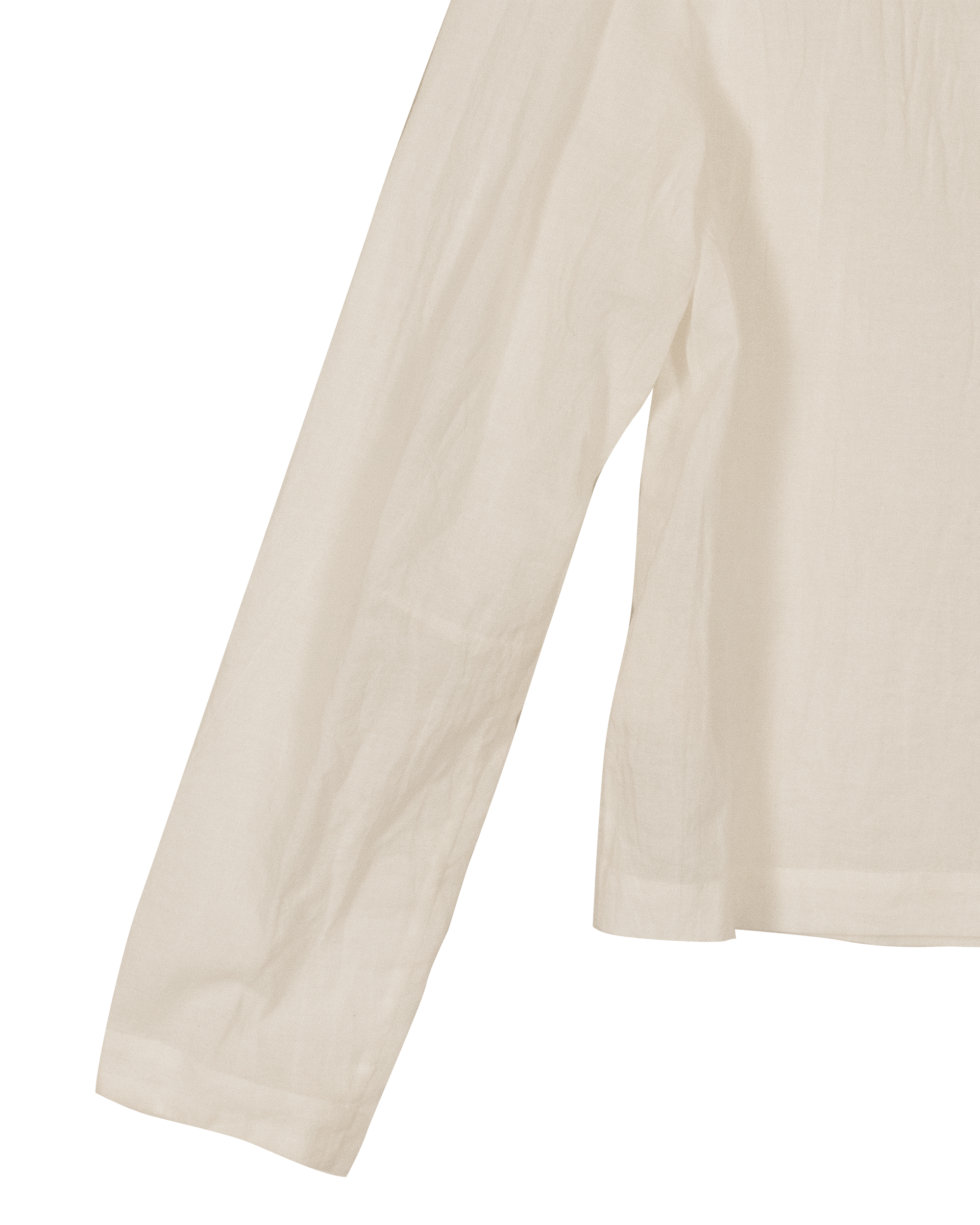 Camiseta de manga larga de algodón tejido