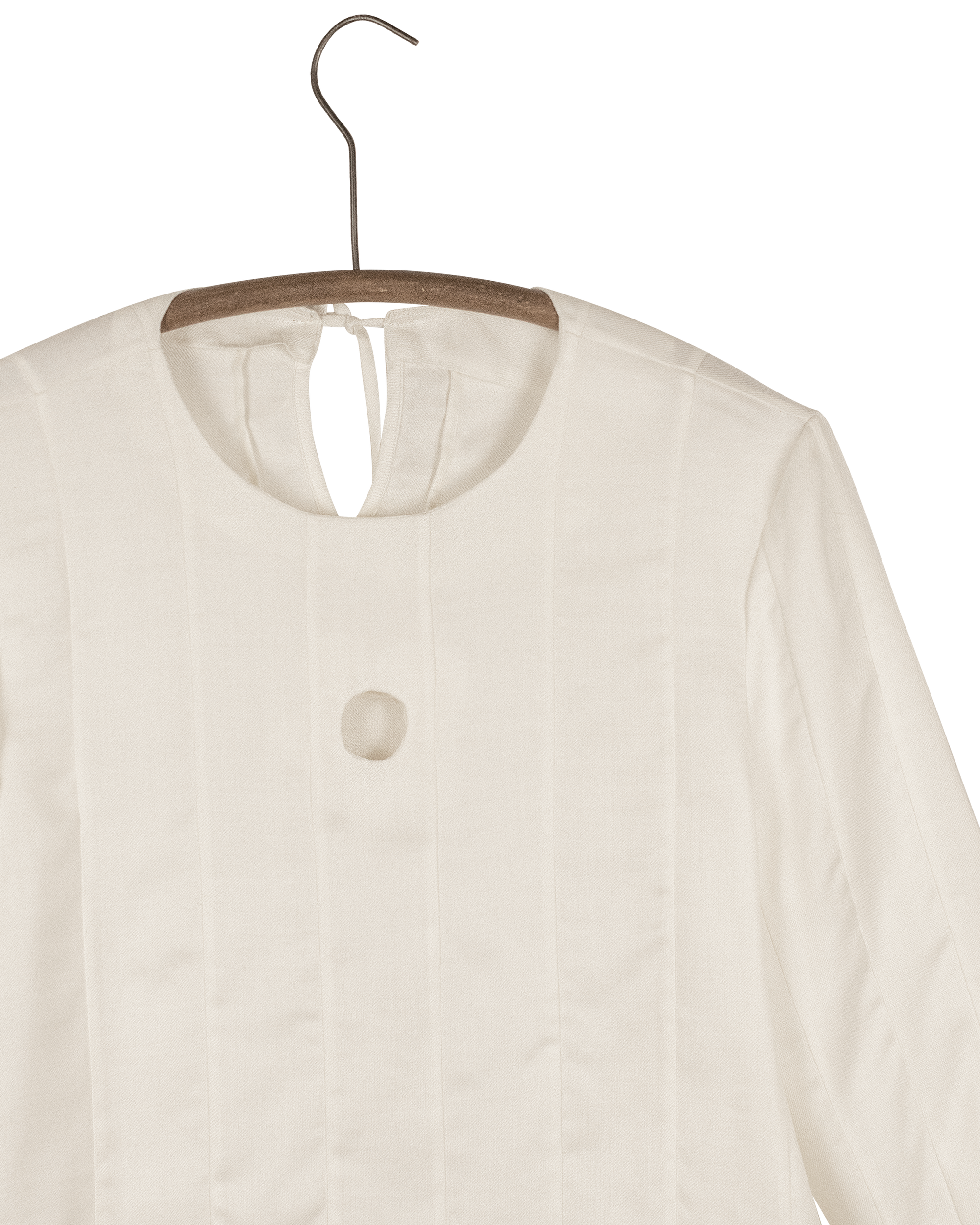 Camiseta de manga larga con tiras de seda de Fafa ocultas