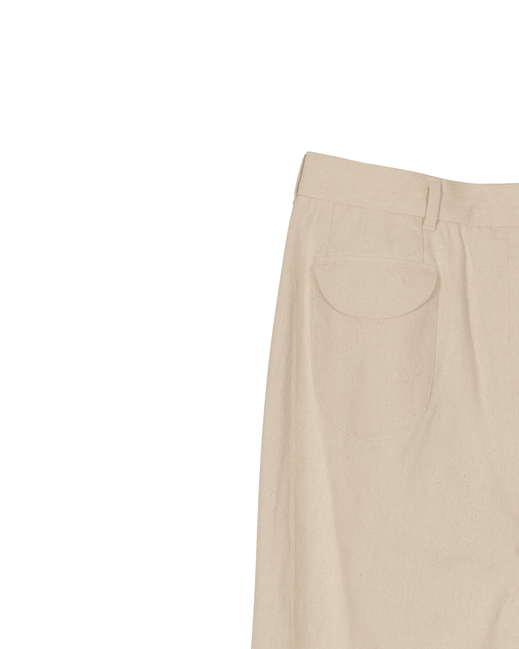 "Regular" Trousers w/ Run-on Center Line