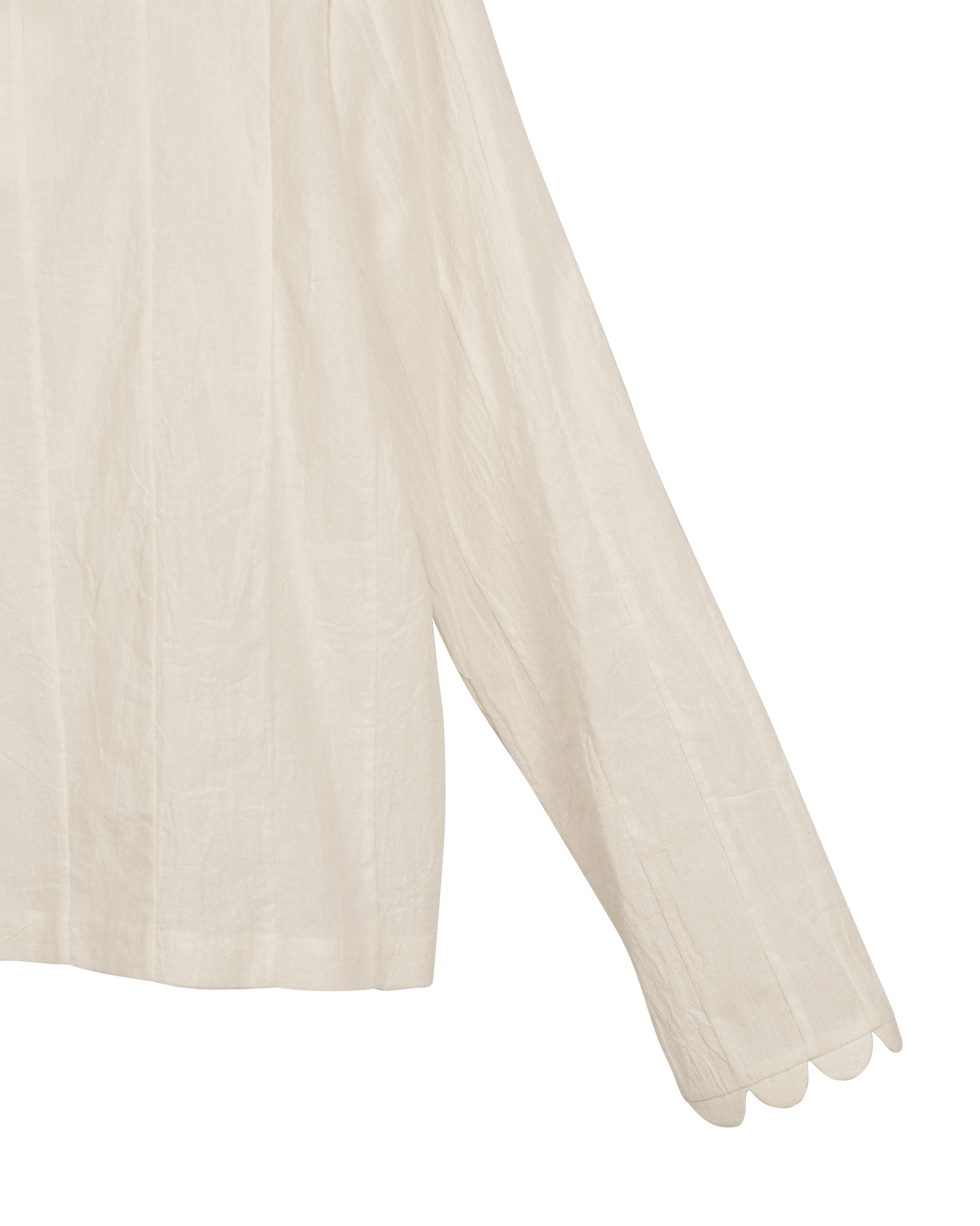 Camiseta de manga larga con tiras de algodón Hidden Fafa