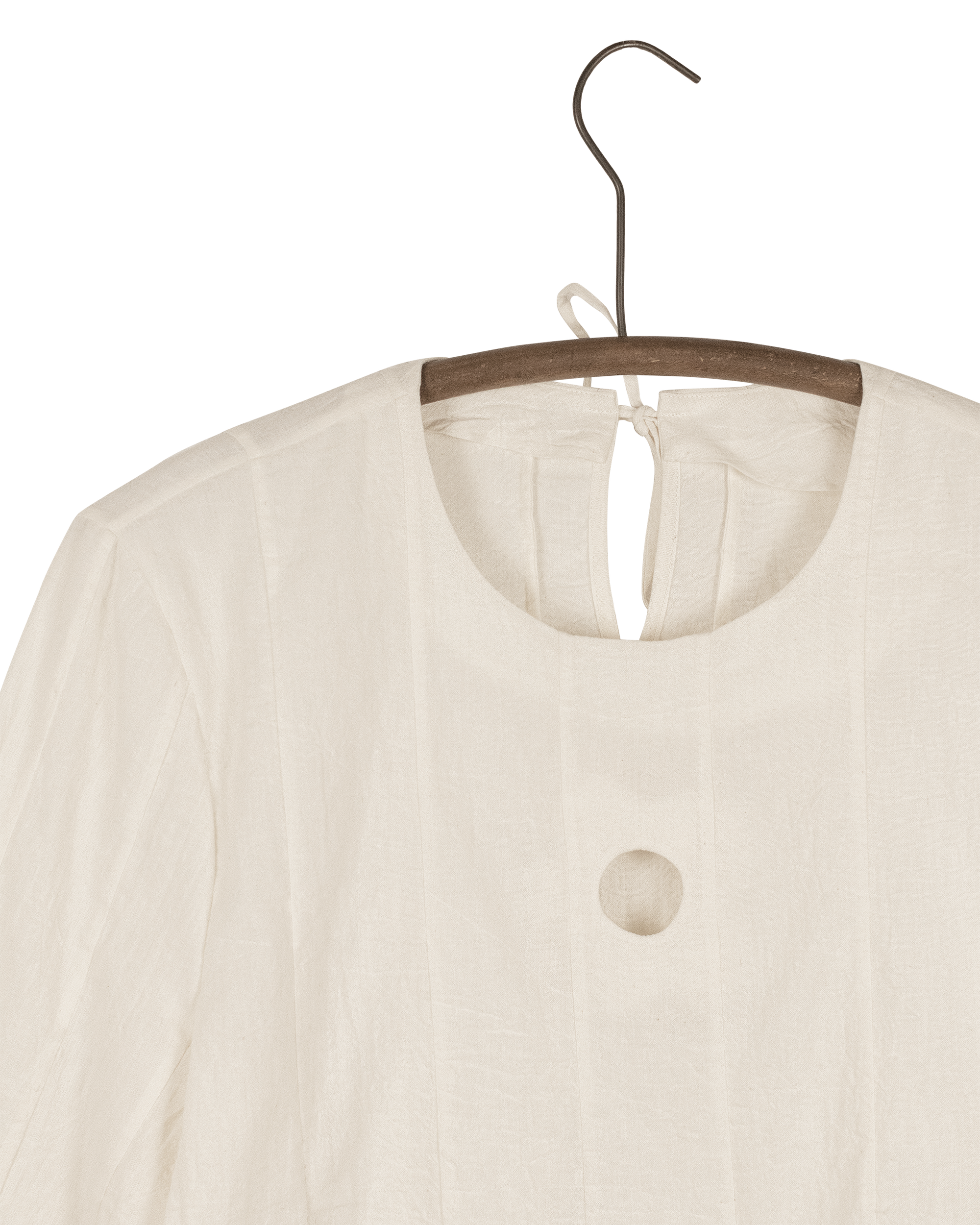 Camiseta de manga larga con tiras de algodón Hidden Fafa