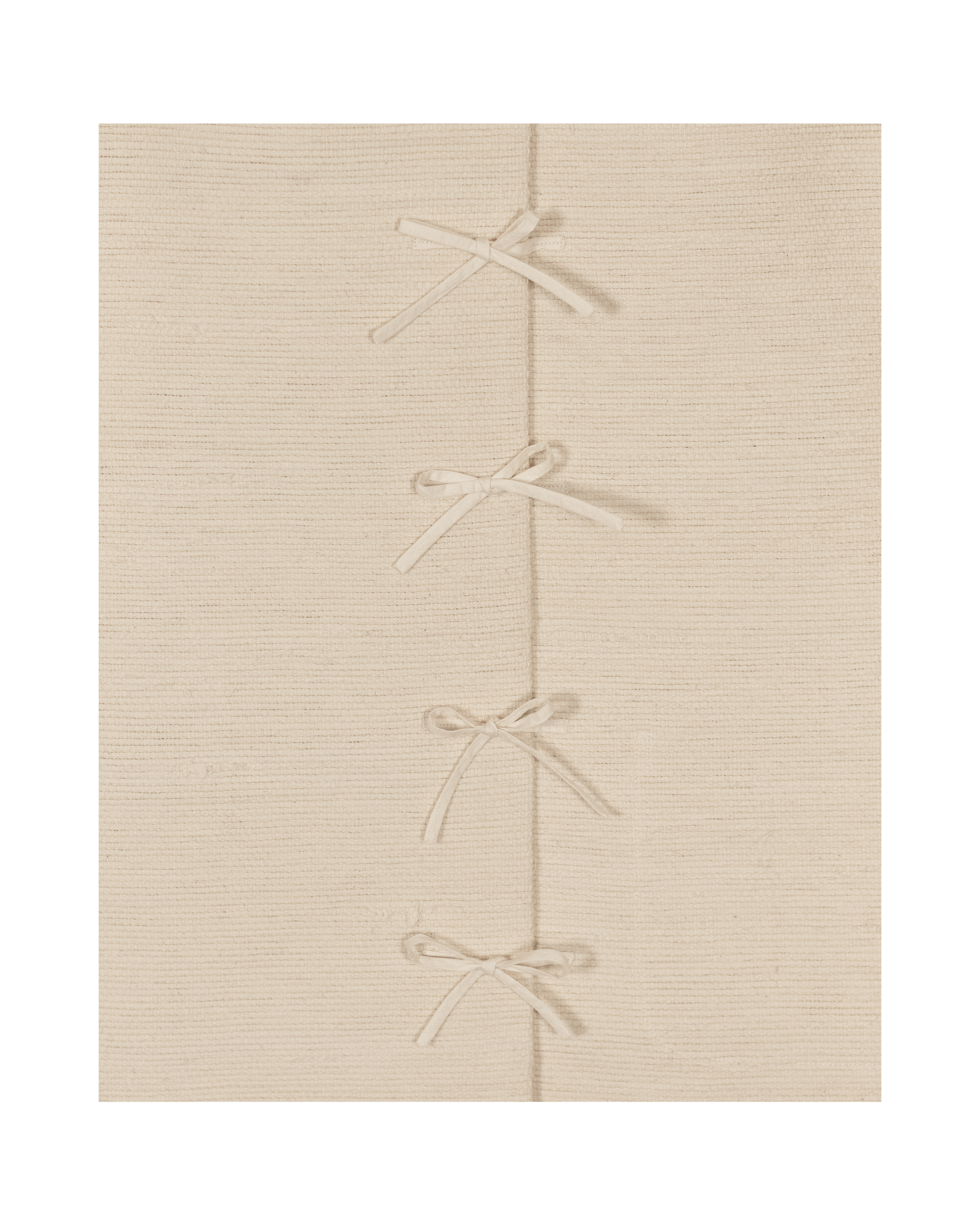 Chaqueta de armadura de algodón tejida a mano