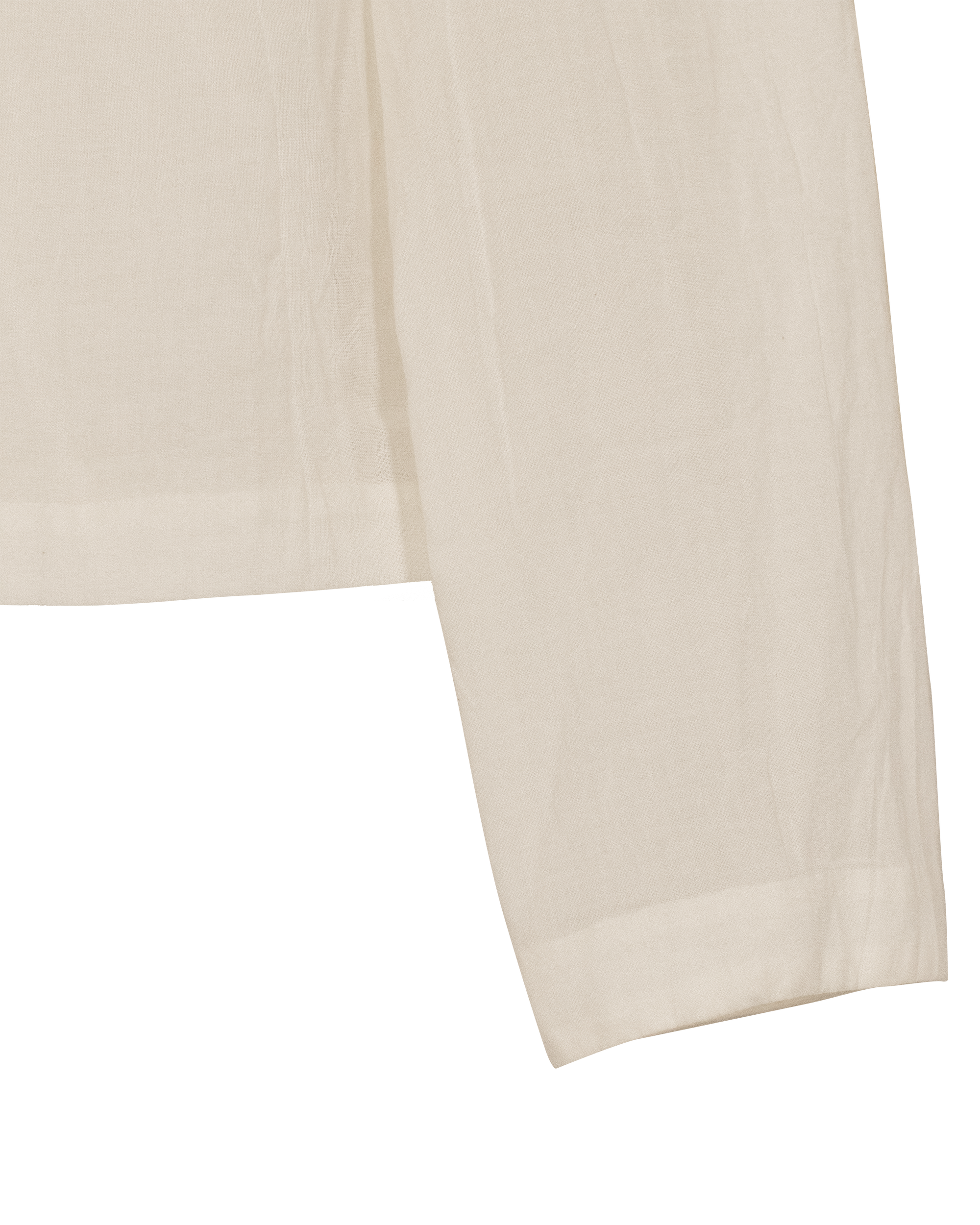 Camiseta de manga larga de algodón tejido