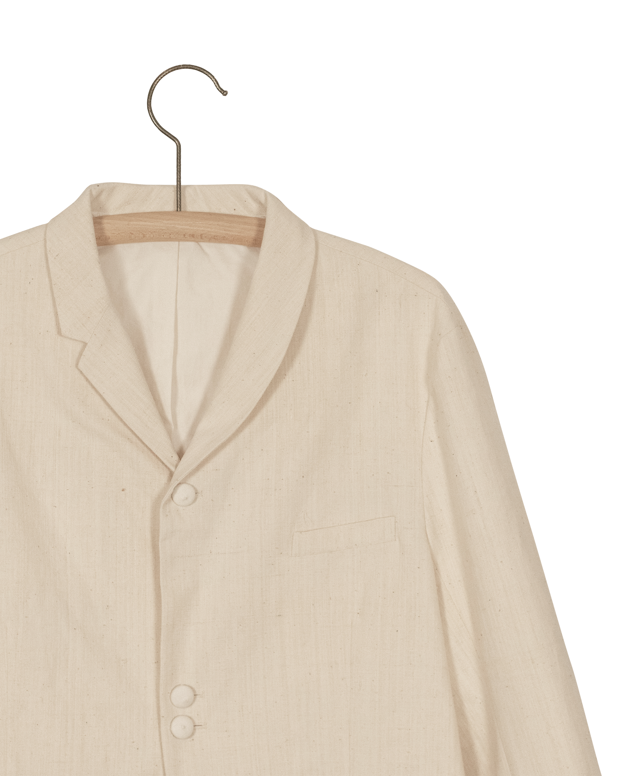 Chaqueta de traje con solapas equivocadas (2022)