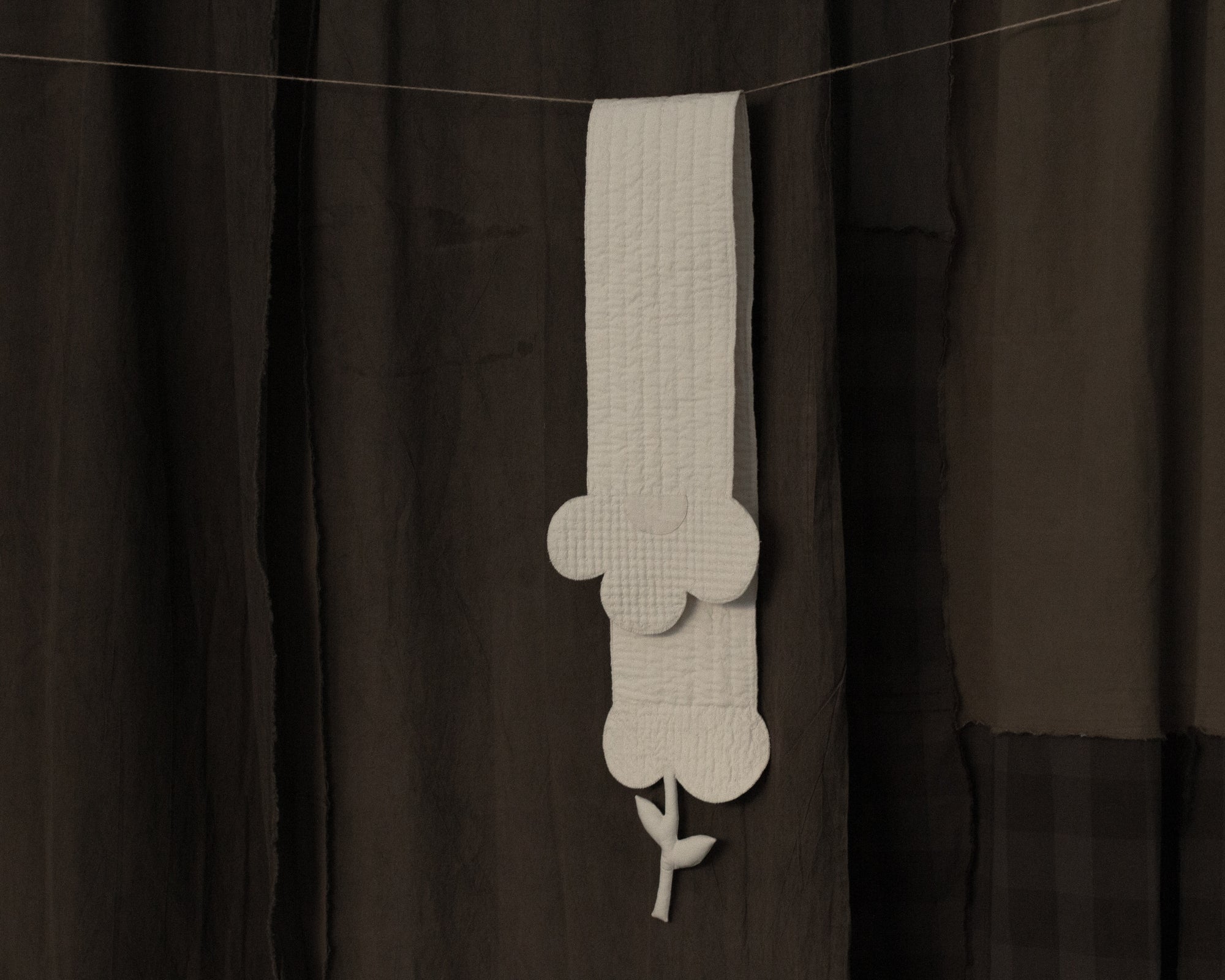 Extended Fa   Fa Sashiko Scarf