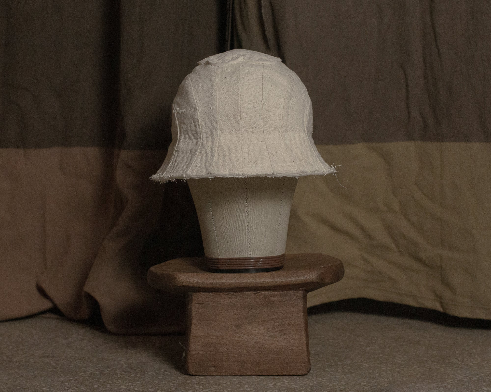 Sombrero Fafa Sashiko Waves
