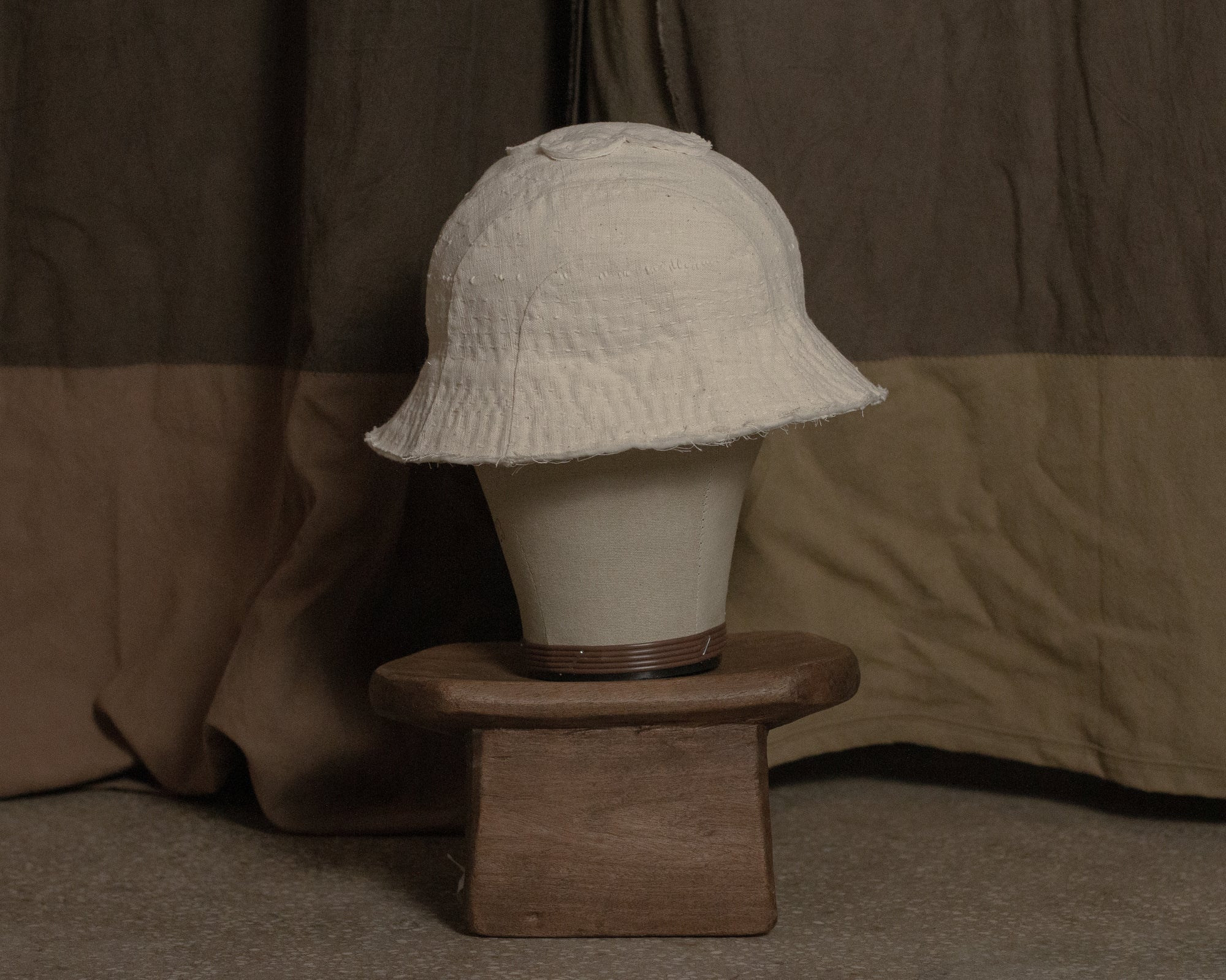 Sombrero Fafa Sashiko Waves