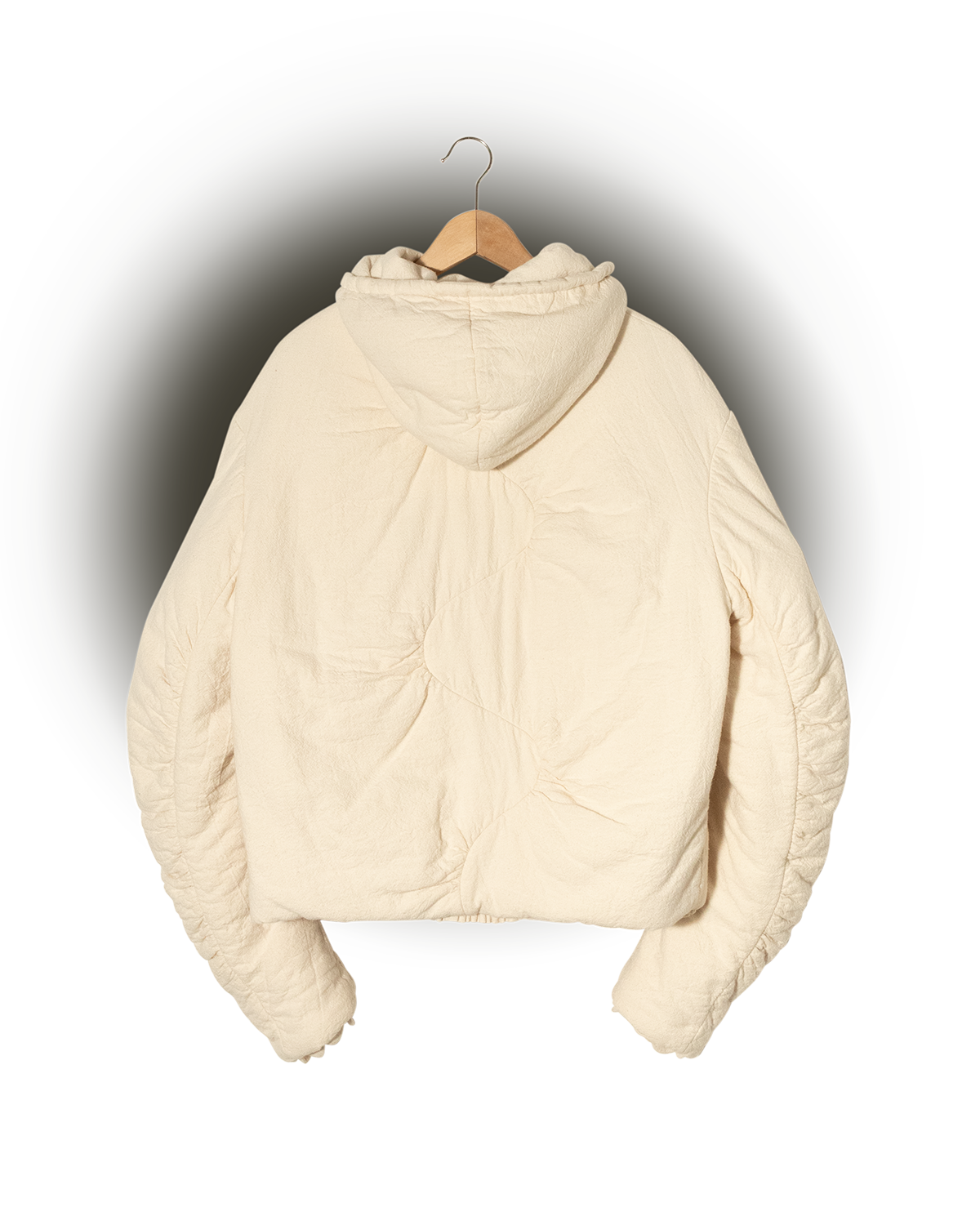 Backwaves Hooded Bent Arm Jacket