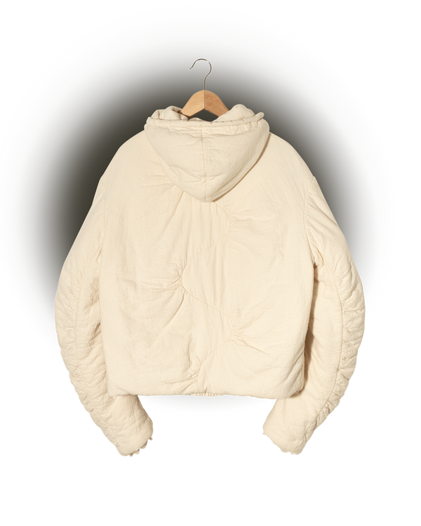 Backwaves Hooded Bent Arm Jacket