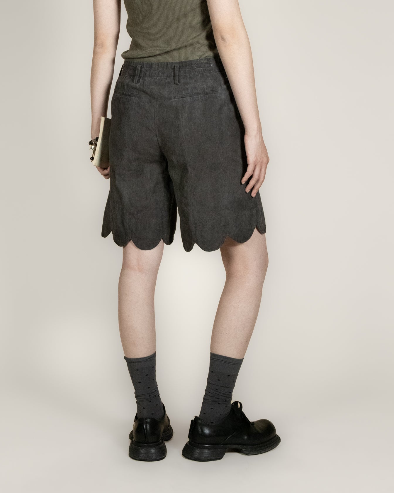 Petaled Stripe Shorts AoS29