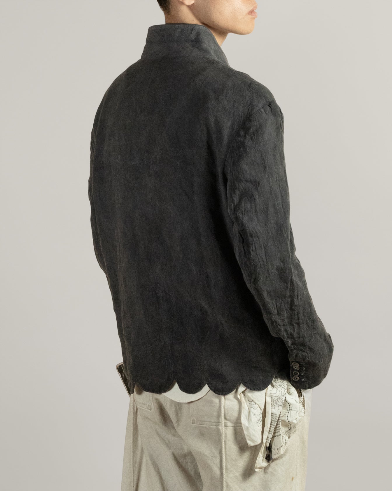 Plain “Wrong Lapel” Suit Jacket (2023) AoS08