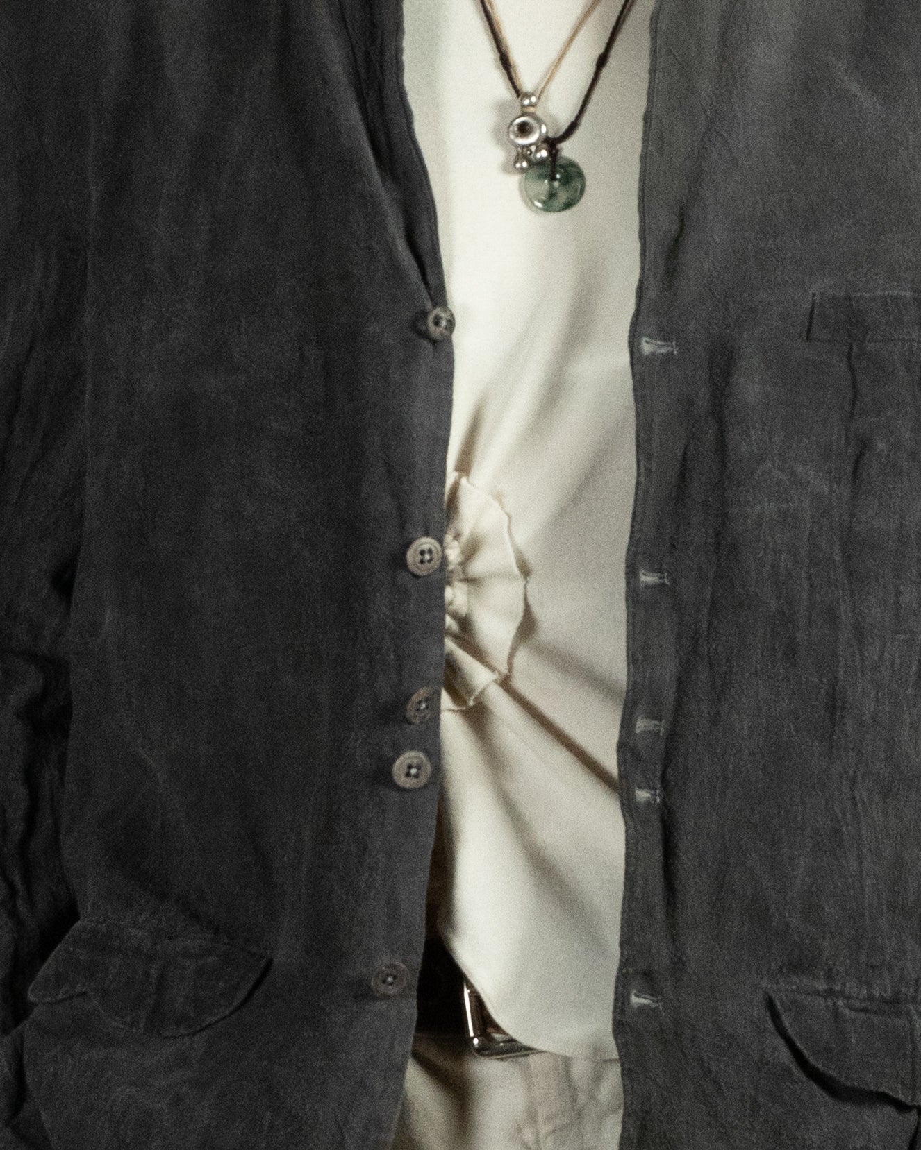 Plain “Wrong Lapel” Suit Jacket (2023) AoS08