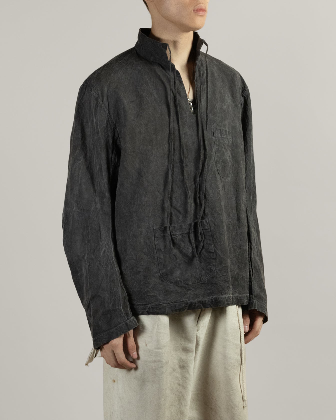 Plain Bent-Arm Pullover AoS01