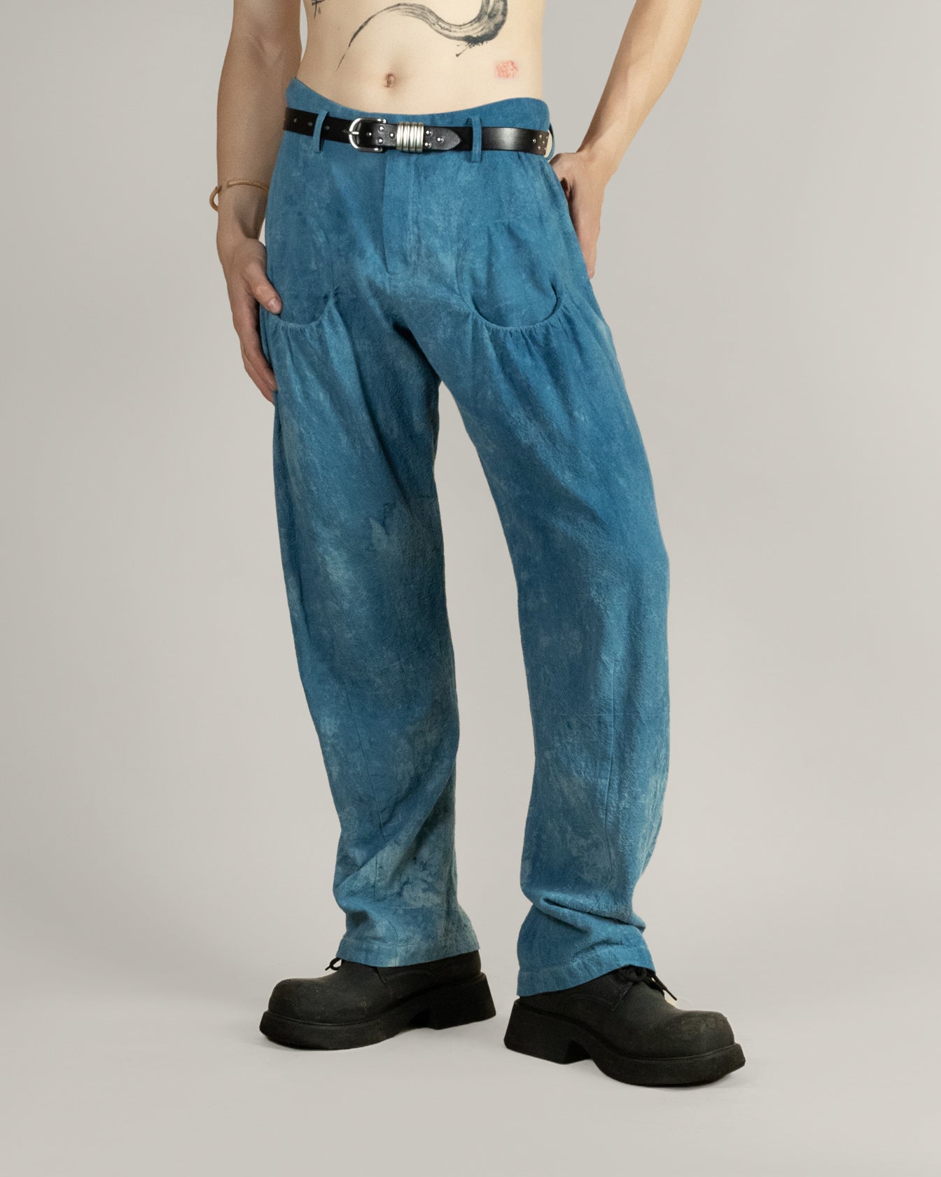 O Trousers 2023 (Kozaburo Dyed) AoS18