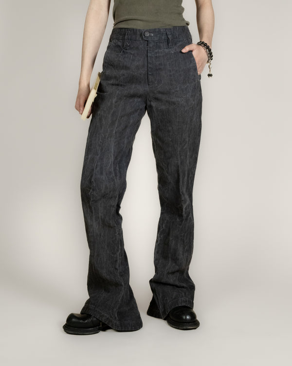 Sharkfin Boot-Cut Trousers AoS22