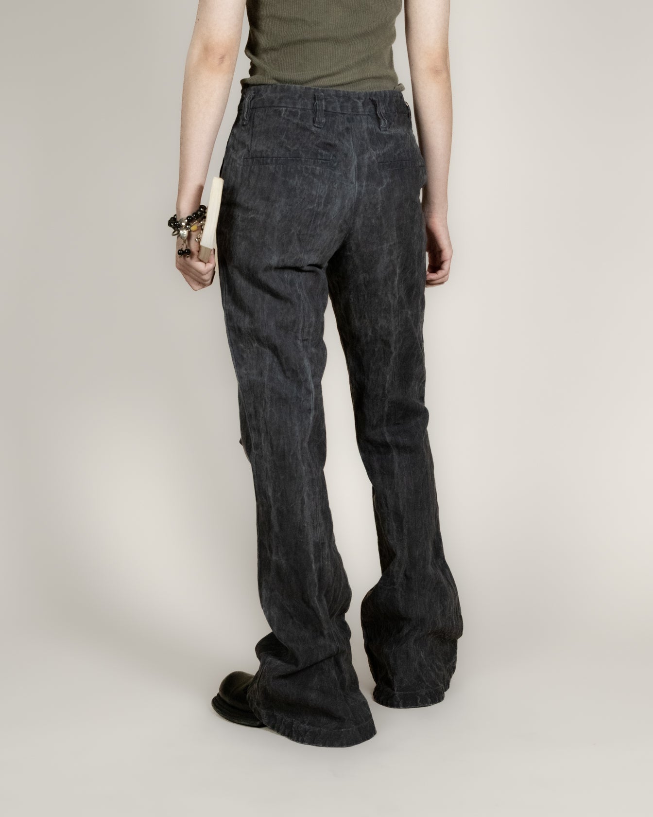 Sharkfin Boot-Cut Trousers AoS22