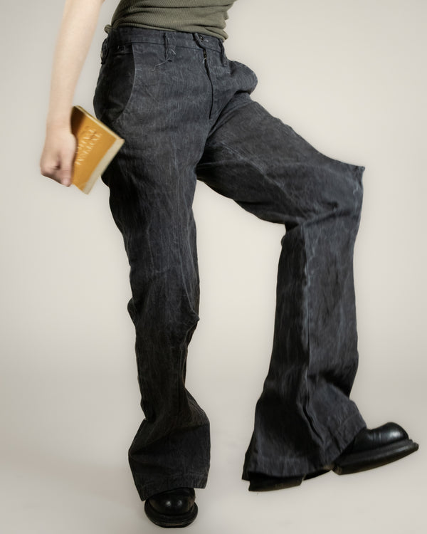 Sharkfin Boot-Cut Trousers AoS22