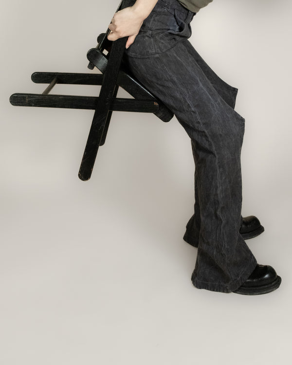 Sharkfin Boot-Cut Trousers AoS22