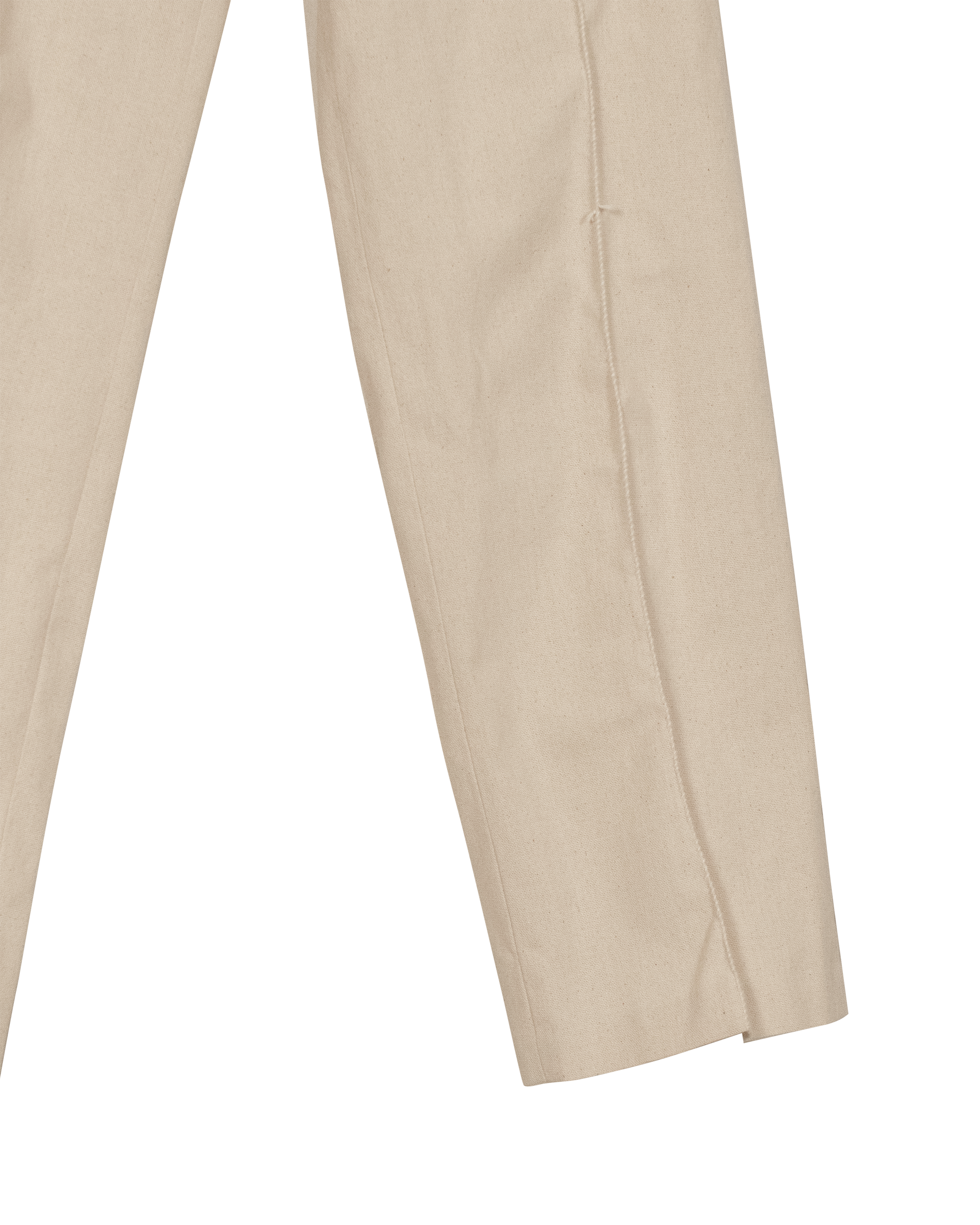 Buy Poly Cotton Formal Trousers For Women - Bamboo Beige | Power Sutra