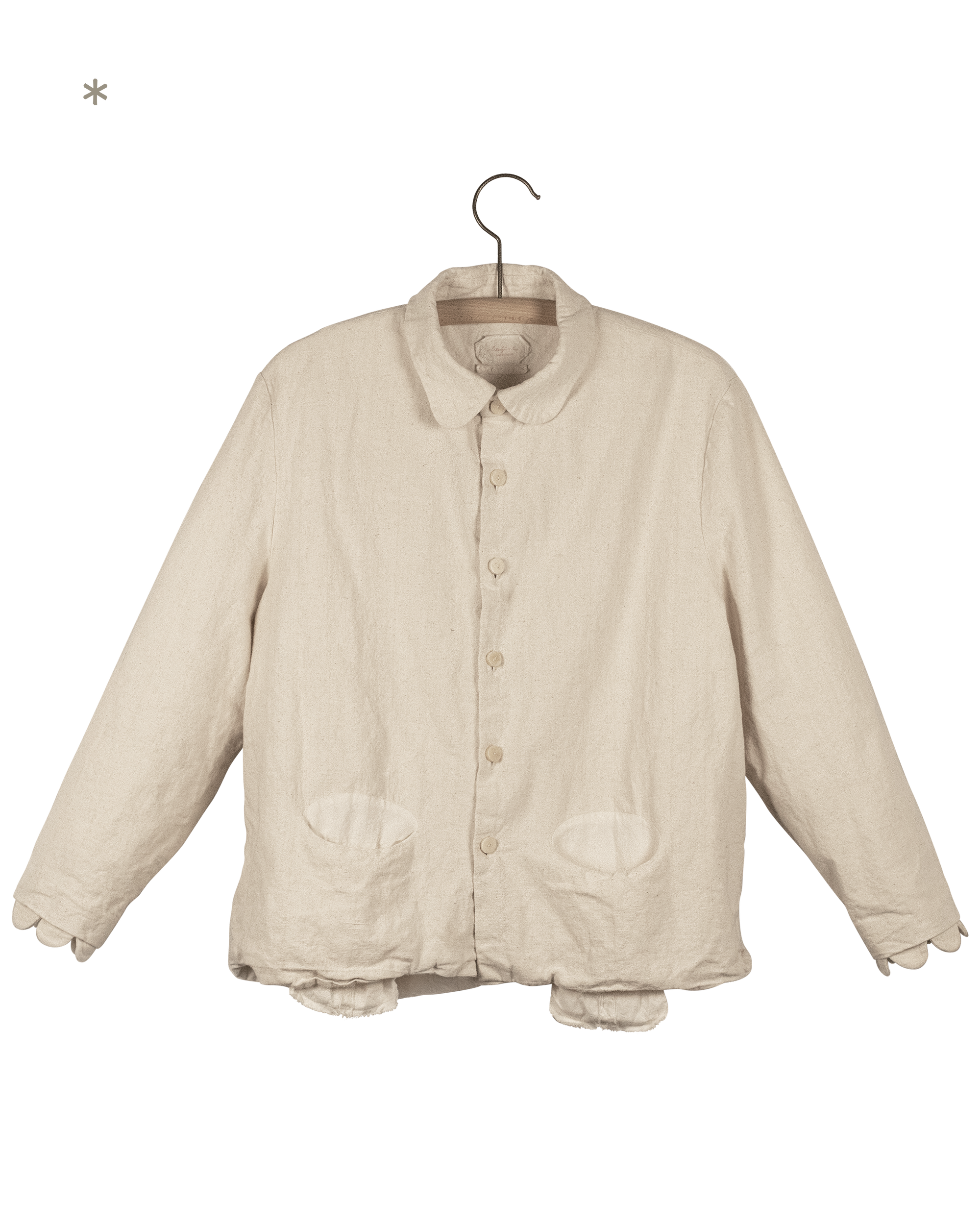 Pond Pockets and Petaled Cuffs Jacket Shirt